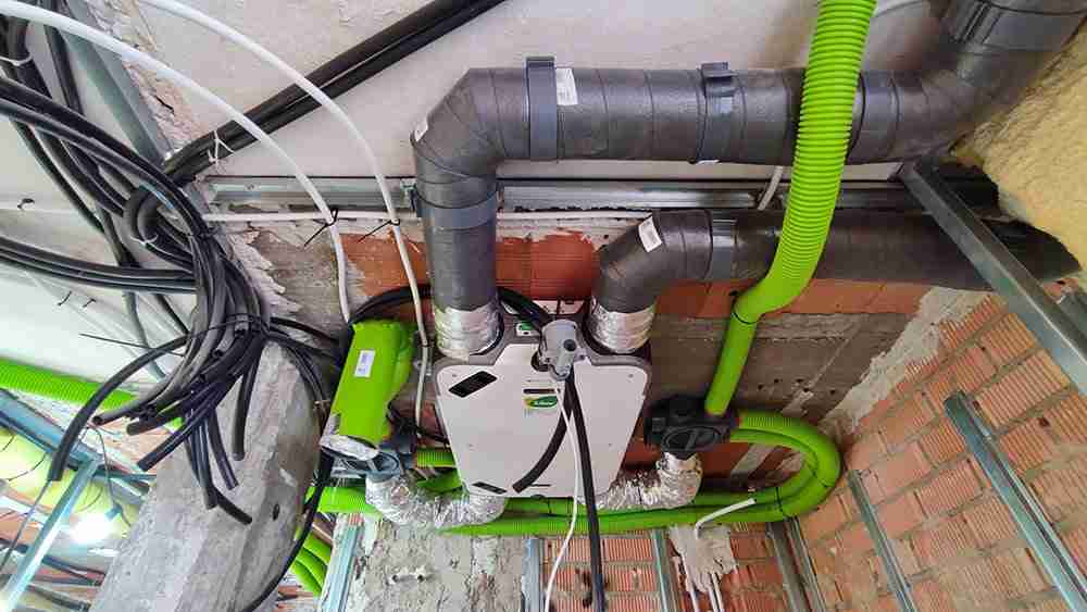 ventilacion mecanica con recuperador de calor Asturias